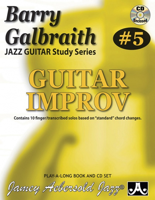 Barry Galbraith Jazz Guitar Study Series #5: Guitar Improv Book & Online Audio