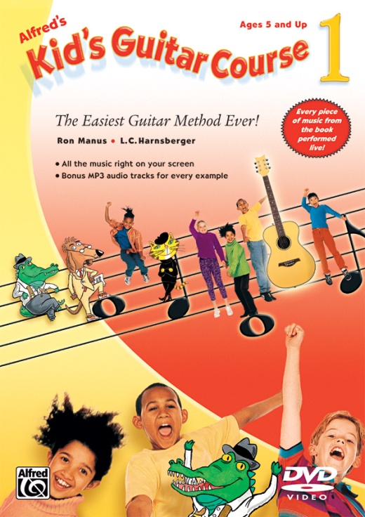 Alfred's Kid's Guitar Course 1 The Easiest Guitar Method Ever! DVD