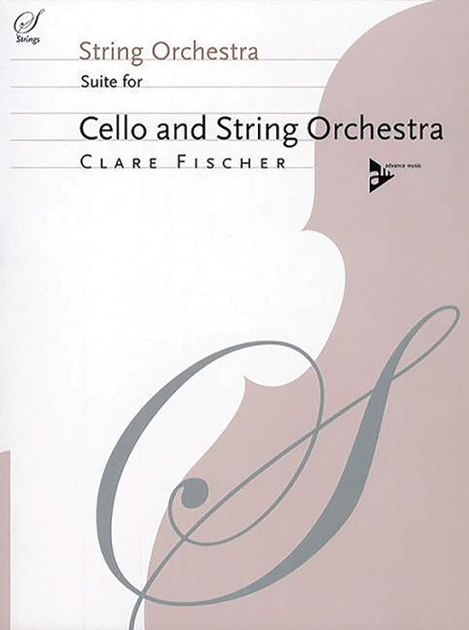 Suite for Cello and String Orchestra Conductor Score by Clare Fisher