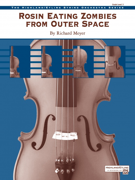 Rosin Eating Zombies From Outer Space Conductor Score & Parts