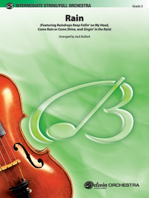 Rain Medley Conductor Score & Parts: Raindrops Keep Fallin' On My Head, Come Rain Or Come Shine, Singin' In The Rain