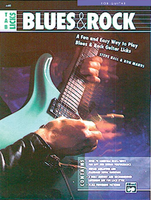 Tab Licks: Blues & Rock Guitar Licks Book - Learn to Play Guitar Easily