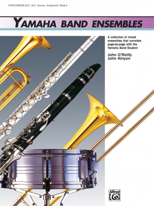 Yamaha Band Ensembles Book 3 - A Collection of Mixed Ensembles for Percussion