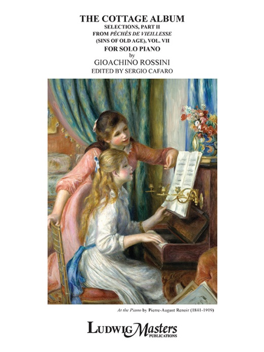 Cottage Album, Part 2: From Peches De Vieillesse (Sins Of Old Age), Vol. 7 Conductor Score & Parts