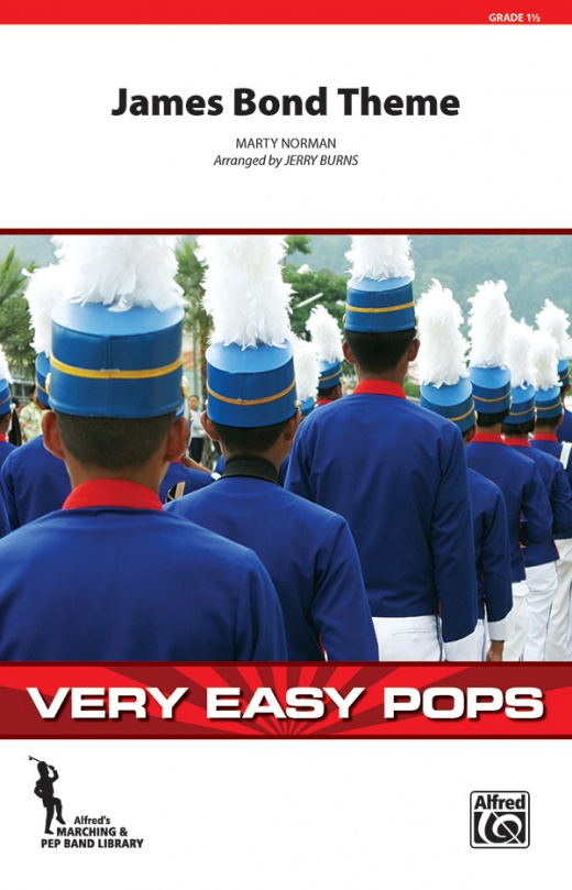 James Bond Theme Conductor Score & Parts for Marching Band