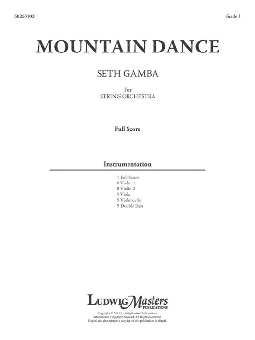 Mountain Dance Full Score