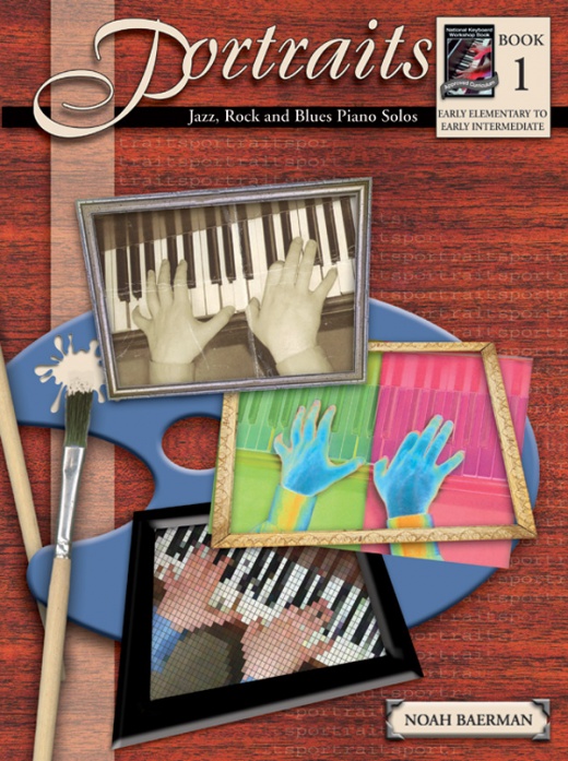 Portraits 1 Book: Explore the World of Jazz, Blues, and Rock Piano