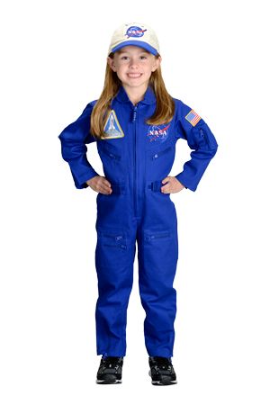Flight Suit With Embroidered Cap