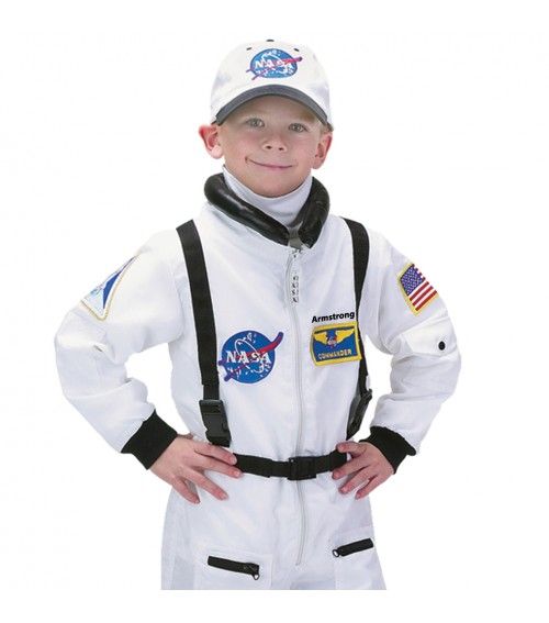# Astronaut Suit W/Embroidered Cap