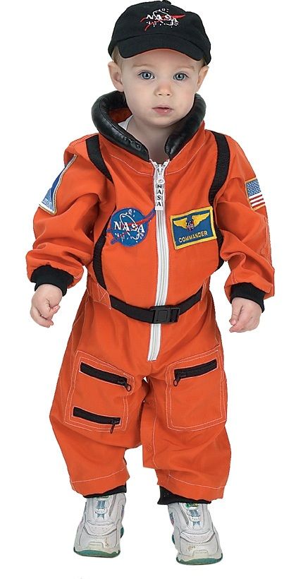 Astronaut Suit with Embroidered Cap - Size 18 Months