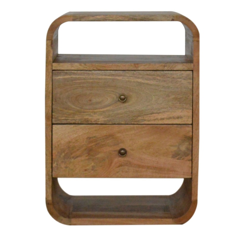 London Nightstand With 2 Drawers