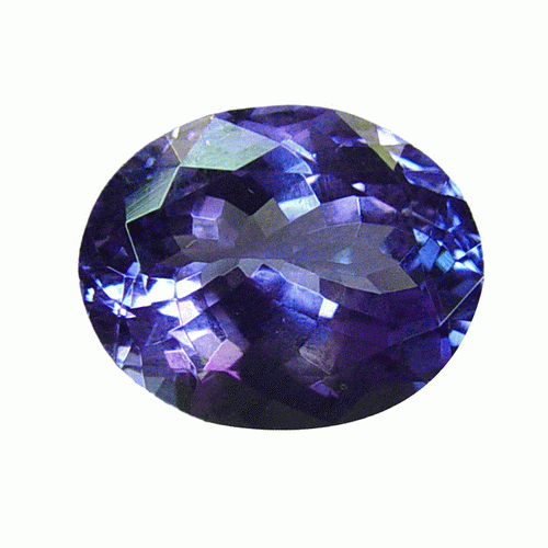 10X7 Mm Oval Tanzanite In Aa Grade