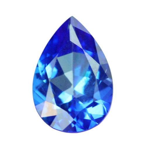 5X4 Mm Glacier Blue Pear Topaz In AAA Grade