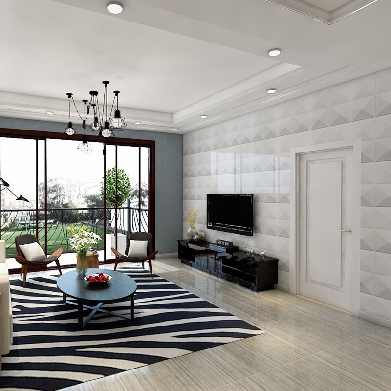 Art3d Eco White 3D Wall Panels