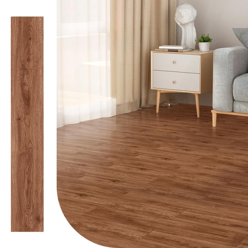 A43906na10-Art3d 10Pack 48''X7.2'' Interlocking Luxury Vinyl Plank Flooring Wood Look,Covers 24 Sq.Ft Click-Lock Floor Plank For Bedroom, Living Room, Kitchen,Waterproof, Anti-Pip