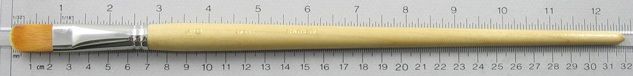 Trinity Brush Synthetic Hair 3103: Filbert Size 18 Brush