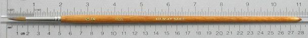 Trinity Brush Kolinsky Sable Long Handle Round Brush # 12 (Made in Russia)