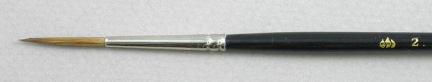 Trinity Brush Pure Red Sable 5053: Script Liner Size 2 Brush