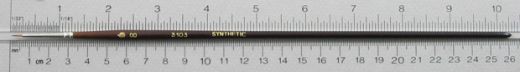 Trinity Brush Synthetic Hair 3103: Round Brush