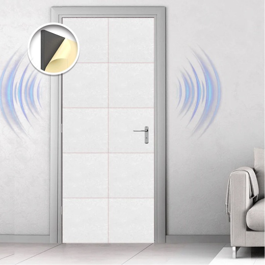 Arrowzoom Door Kit Soundproofing Kk1184 / Color: White / Pieces: Double Sided - Front & Back - 40Pcs Panel / Add Tools?: Yes (+$20)