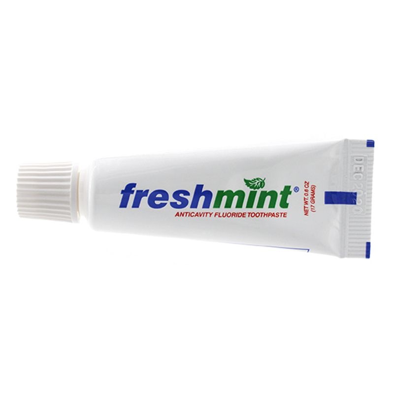 144 Pieces Freshmint 0.6 Oz. Anticavity Fluoride Toothpaste - Toothbrushes And Toothpaste