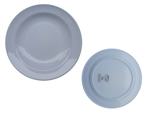48 Pieces Melamine Dinner Plate - Plastic Bowls And Plates