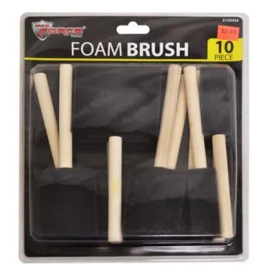 48 Pieces Foam Brush Set - Paint and Supplies