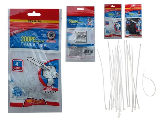 96 Pieces 200 Piece Cable Ties - Cable Wire