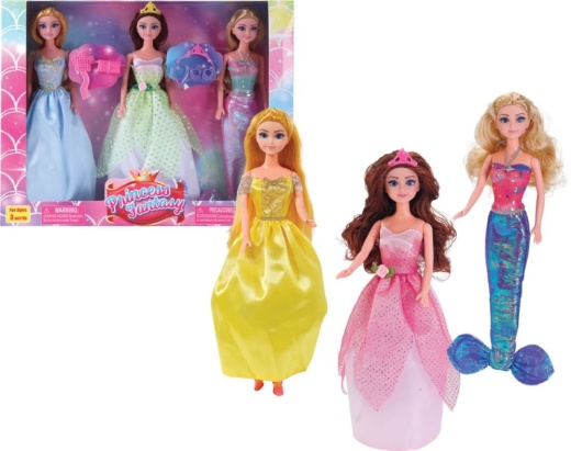 24 Pieces Princess Doll Play Set - Toy Sets