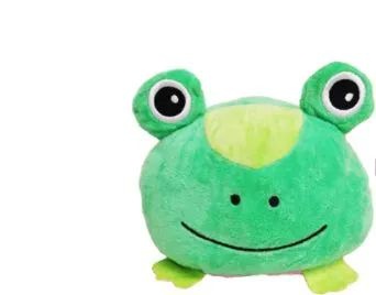 12 Pieces Reversible Plush Frog - Soft Cuddly Friends for Kids