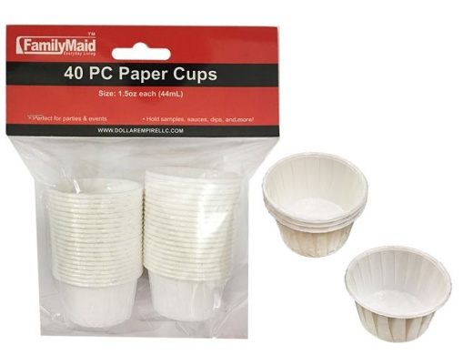 96 Pieces 40 Piece Paper Cups - Disposable Cups