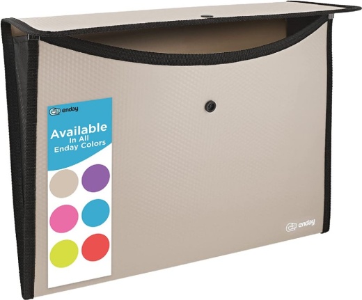 60 Pieces Square Flap Letter Size Document Holder, Gray - File Folders & Wallets