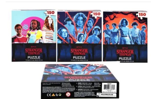 Stranger Things Jigsaw Puzzle - 48 Pieces & 150 Pieces