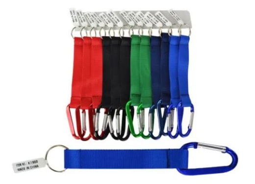 72 Pieces Lanyard Carabiner Keychain - Tape Measures and Measuring Tools
