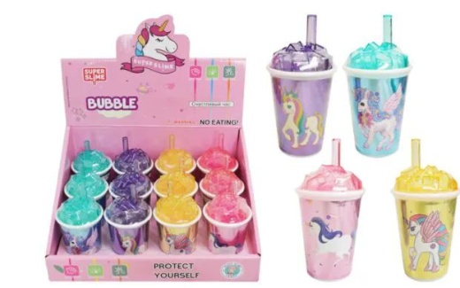 144 Pieces Bubble Slime Unicorn - Slime & Squishees