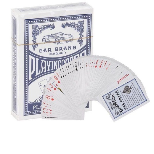 24 Packs 1Pk Plastic Coated Playing Cards - Card Games
