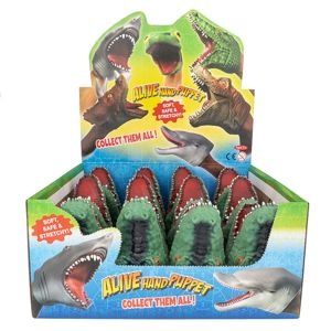 12 Pieces Alligator Hand Puppet - Animals & Reptiles