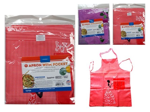 144 Pieces Apron With Pocket - Kitchen Aprons