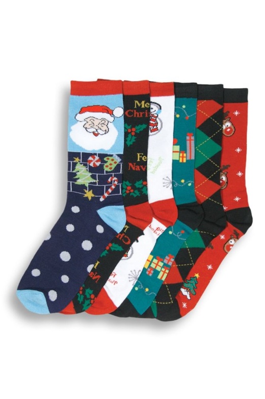 180 Pairs Women's Christmas Design Crew Socks Size 9-11 - Womens Crew Sock
