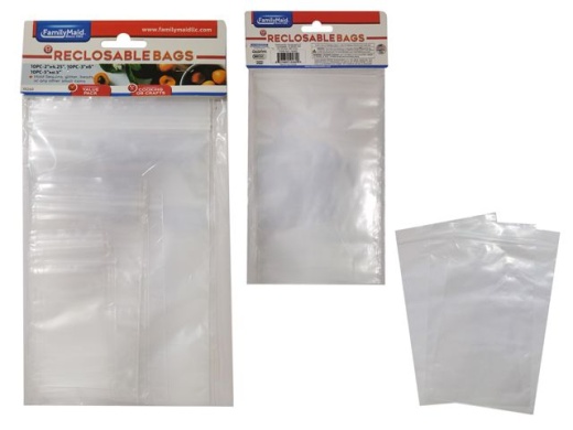 144 Pieces 30 Piece Reclosable Bags - Kitchen Utensils