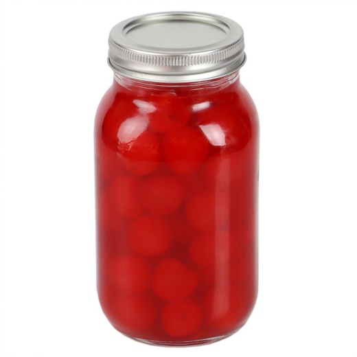 12 Pieces Home Basics 25 Oz. Wide Mouth Clear Mason Canning Jar