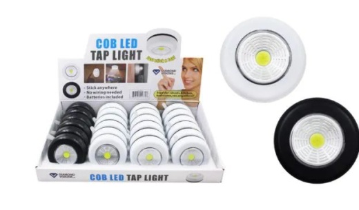 48 Pieces COB LED Tap Light - Lamps and Lanterns