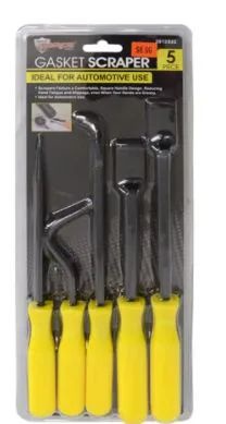 12 Pieces Gasket Scrapers 5 Piece - Hardware Gear