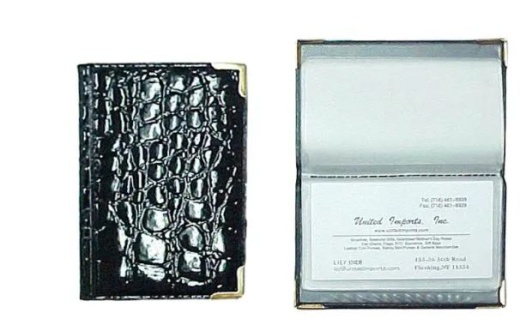 96 Pieces Id Holder Alligator Style - Id Card