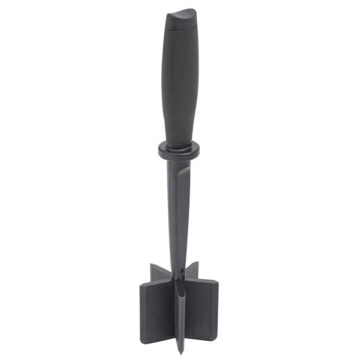 24 Pieces Home Basics Ground Meat Chopper, Black - Kitchen Essentials