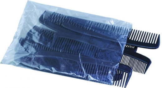2160 Pieces 5" Black Combs (12 Per Polybag) - Baby Beauty & Care Items