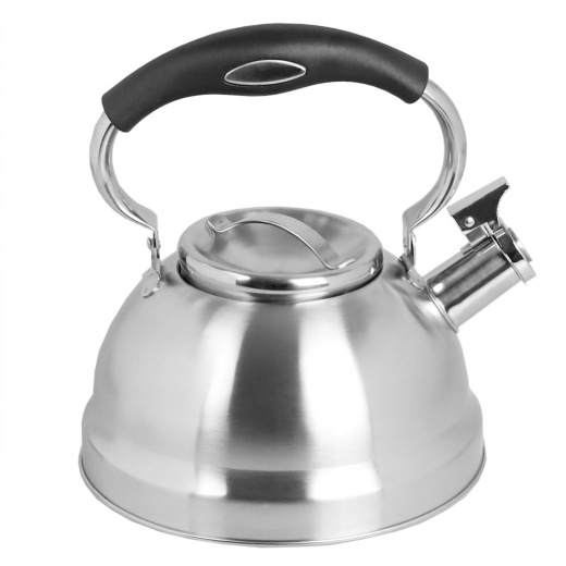 6 Pieces Home Basics Cosmic 2.2 Lt Stainless Steel Tea Kettle - Kitchen Essentials