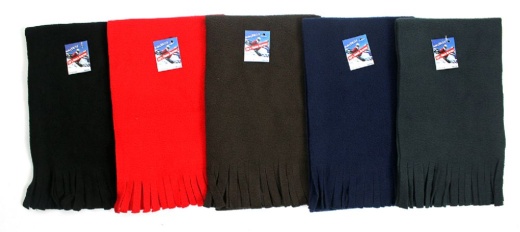 120 Pieces Children's Fleece Scarves - Winter Scarves
