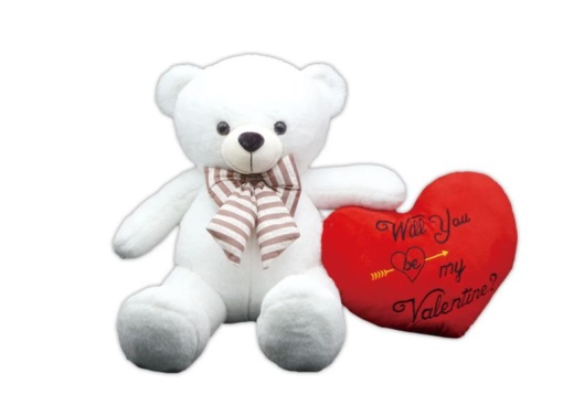 4 Pieces Valentine Plush Teddy Bear - Spread Love and Joy This Valentine's Day