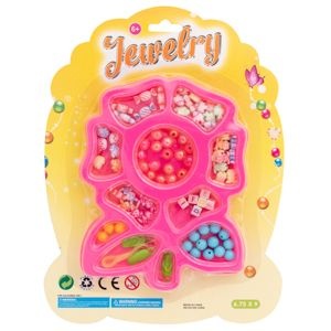 48 Pieces Flower Jewelry Bead Kit - Girls Toy Sets